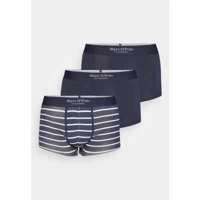 Abbildung von Marc O&#039;Polo Essentials Panties, Herren, Größe: Medium, Dark navy/dark navy stripe