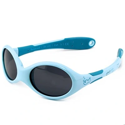 Abbildung von ActiveSol Sonnenbrille Baby 0 24 Monate (in bunten Farben &amp; mit pfiffigen Motiven) Polarisiert, BPA frei, Kopfband