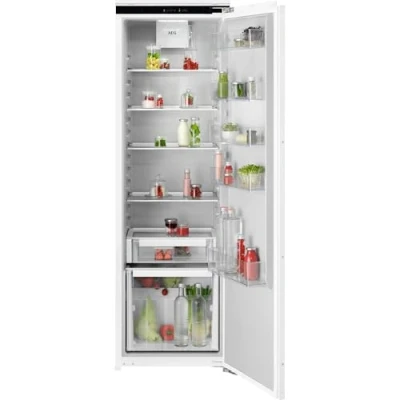 Abbildung von AEG Einbaukühlschrank Serie 6000 DynamicAir konstanter Luftstrom/Touch/ExtraZone Schublade zusätzlicher Kühlraum / 1780 mm 310 L/Festtür/E/Inverter Kompressor/Weiß TK6DS18WEC