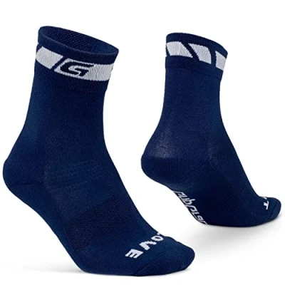 Abbildung von GripGrab Frühling Herbst Gepolsterte Übergangs Fahrradsocken Lange Hohe Thermo Radsport Strümpfe Radfahrer Bikesocken