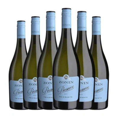 Abbildung von Zonin Frizzante Glera Prosecco 75 cl Weißer Sekt (Karton mit 6 Flaschen von cl)