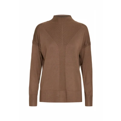 Abbildung von Fransa Strickpullover, Damen, Größe: Large, Rain drum