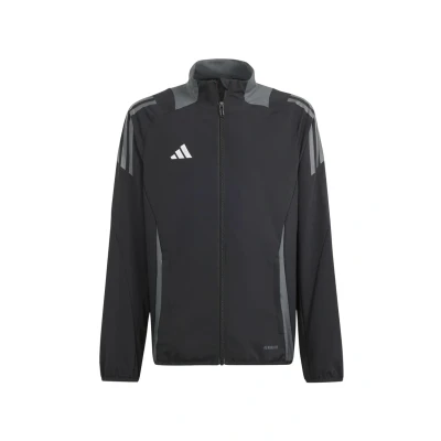 Abbildung von adidas Performance Trainingsjacke für Kinder, Größe: 164, Schwarzgrau