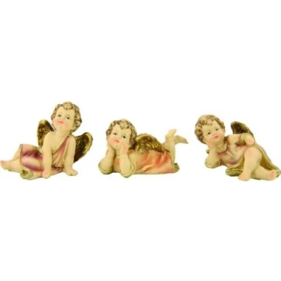 Abbildung von Engel liegend 3tlg. Set, 13cm