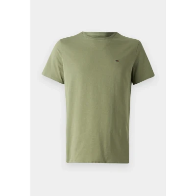 Abbildung von Tommy Jeans SLIM TEE Tshirt basic, Herren, Größe: 56, Aruba green
