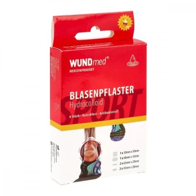 Abbildung von Blasenpflaster transparent hydrocolloid 4 Grössen