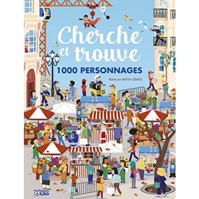 Abbildung von Cherche et trouve 1000 personnages Dès 6 ans (Mon grand chercher trouve)