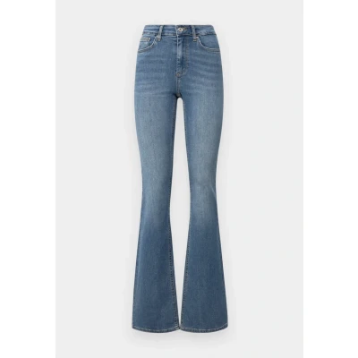 Abbildung von ONLY Onlblush Flared FIT Jeans Bootcut, Damen, Größe: XLx32, Medium blue denim
