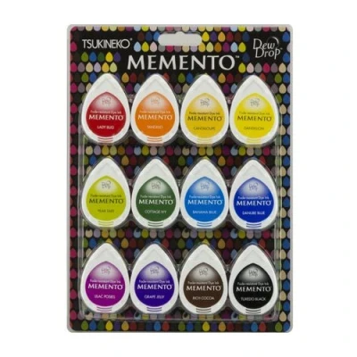 Abbildung von Tsukineko Memento Dew Drops Gum 12Stück