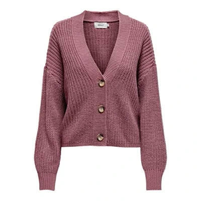Abbildung von Only Strickjacke ONLCAROL Knit Cardigan, Altrosa, L
