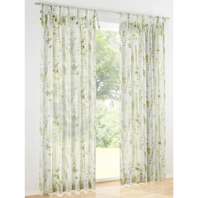 Abbildung von Kutti Vorhang &quot;Jungle Schal&quot;, (1 St.), Gardine, halbtransparent, bedruckt, Polyester