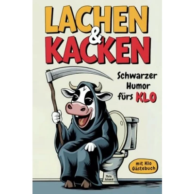 Abbildung von LACHEN &amp; KACKEN Schwarzer Humor fürs Klo! Das fiese, böse gemeine Witzebuch für Erwachsene. Nichts schwache Nerven!