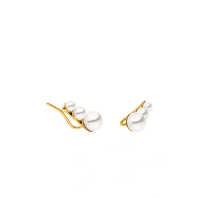 Abbildung von Purelei Perleno Finesse Ohrringe, Damen, Größe: One Size, Goldfarben