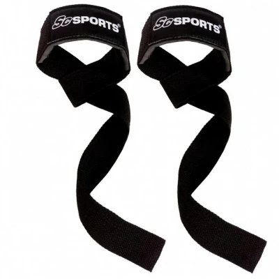 Abbildung von ScSPORTS® Zughilfe Krafttraining Lifting Straps Fitness Kreuzheben Gym (1 tlg), Anti Rutsch