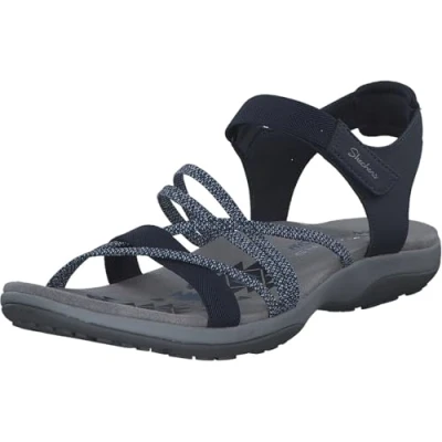 Abbildung von Skechers Stretch FIT Riemensandalette, Damen, Größe: 41, Nvy navy Schuhe