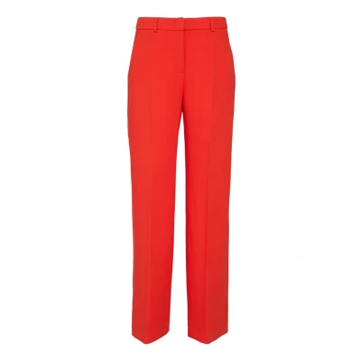 Abbildung von comma Stoffhose, Damen, Größe: 34x32, Rot