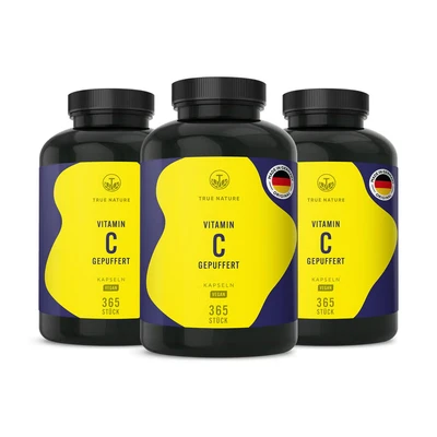 Abbildung von Vitamin C gepuffert