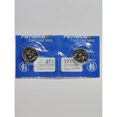 Abbildung von ZWEI Renata SR920SW Model 371 Silver Oxide 1.55V Watch Battery