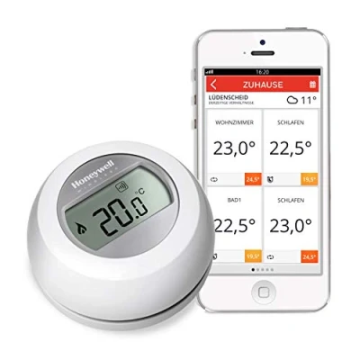 Abbildung von Honeywell Funk Raumthermostat evohome T87RF2059, Weiß