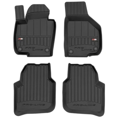 Abbildung von M MOTOS Gummimatten Auto Fussmatte passt für Skoda Superb II 2008 2015 Verbessern Sie Ihren Reisekomfort mit Antirutschmatte 3D Allwetter fußmatten Auto, Schutz vor Verschmutzung