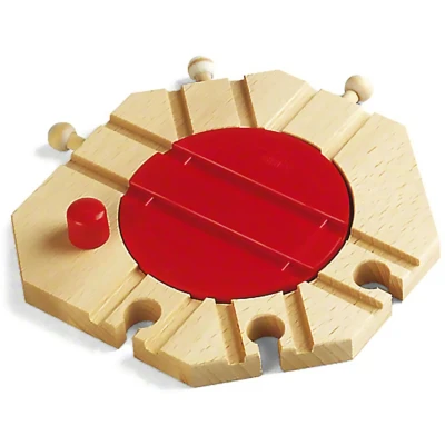 Abbildung von BRIO Mechanische Drehscheibe Holzspielzeug für Kinder, Größe: One Size, Multi coloured