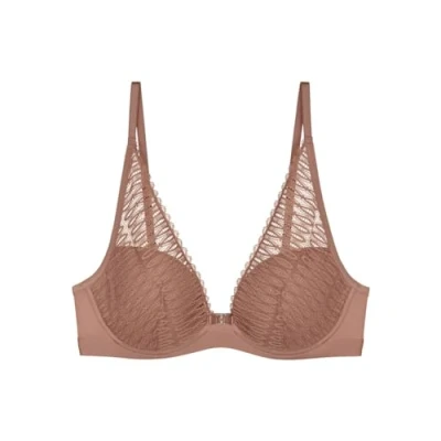 Abbildung von Triumph AURA Spotlight Triangel BH, Damen, Größe: 90B, Sunkiss