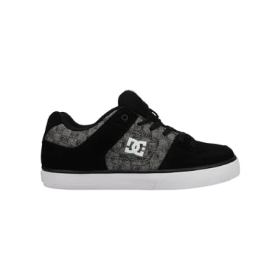 Abbildung von DC Shoes PURE Sneaker low, Größe: 44, Bmn black monogram Veloursleder