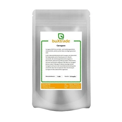 Abbildung von 1 kg Carrageen E 407 gemahlen Irländisches Moos Carrageenan Hydrokolloide
