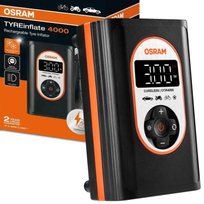 Abbildung von OSRAM TYREinflate 4000 OTIR4000 Druckluftreifenprüfer / füller mit digitaler Anzeige