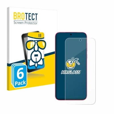 Abbildung von BROTECT Schutzglas für Huawei Pura 70 (6 Stück) Schutzfolie Panzer Folie Glas [Extrem Kratzfest 9H, Anti Fingerprint, Ultra Transparent]