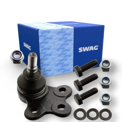 Abbildung von SWAG 40 78 0006 Traggelenk Vorderachse links, unten, rechts mit Schraubensatz, Unterlegscheiben 13,4 für Querlenker OPEL: Astra G CC