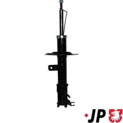 Abbildung von JP GROUP 3342101470 Stoßdämpfer Vorderachse links Gasdruck Zweirohr Federbein oben Stift FIAT: Panda II Schrägheck