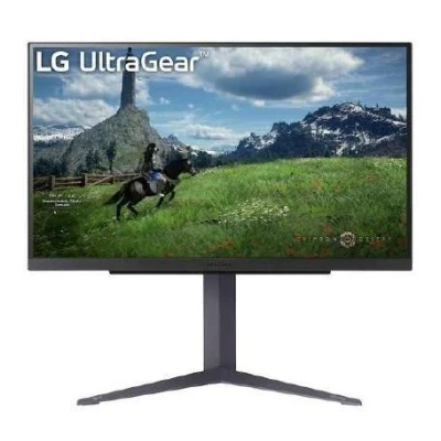 Abbildung von LG Electronics 27GS85QX B.AEU Ultragear™ QHD Gaming IPS Monitor 27&quot; (68,4 cm), 2560 x 1440, 16:9, 1ms GtG, 180 Hz, HDR10, 400 cd/m² Helligkeit (typ.), NVIDIA G Sync Compatible, AMD FreeSync Schwarz
