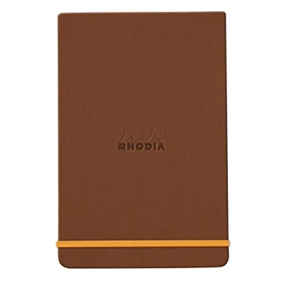 Abbildung von Rhodia 194341C Notizbuch Webnotepad 9x14 cm, 96 Blatt abtrennbar liniert 90 g, 1 Stück, Kupfer
