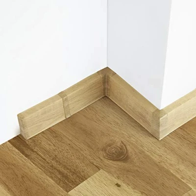 Abbildung von [DQ PP] 1 x Endstück rechts 55mm PVC Lazuli Laminatleisten Fussleisten aus Kunststoff Laminat Dekore Fußleisten