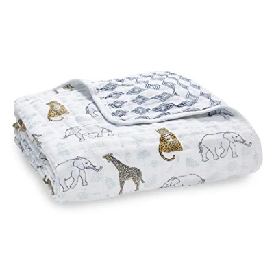 Abbildung von aden + anais™ dream blanket cotton muslin jungle