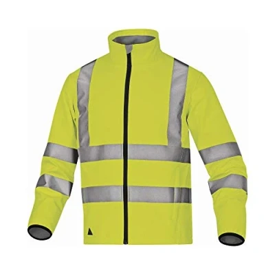 Abbildung von Deltaplus LEGAJAXX Jacke Aus &quot;Softshell&quot; Polyester Mit 3 Laminierte Schichten, Neongelb, Größe XXL