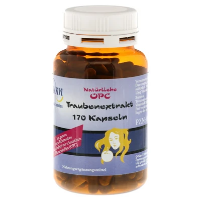 Abbildung von Traubenkernextrakt OPC Kapseln 170 St