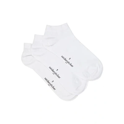 Abbildung von Seidensticker Herren Sneaker Socken, Weiß, 39 EU