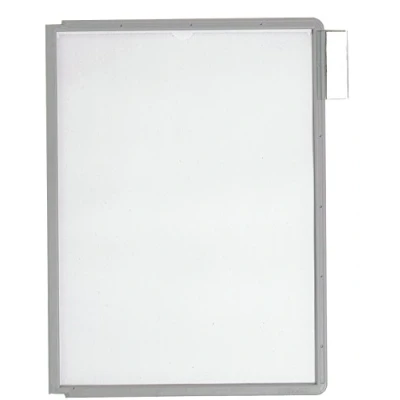 Abbildung von DURABLE Hunke &amp; Jochheim Sichttafel SHERPA Panel A4, PP, grau