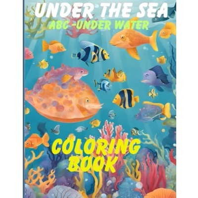 Abbildung von Under The Sea ABC: Water Coloring Book