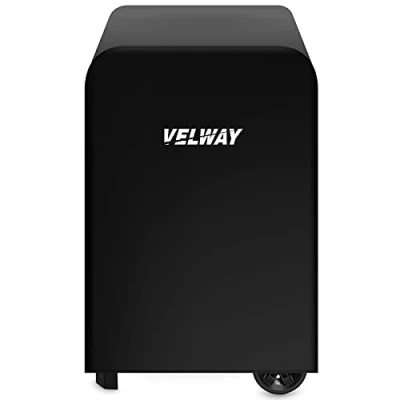 Abbildung von Velway Grill Abdeckhaube Grillabdeckung Gasgrill BBQ Abdeckung Cover Schutzhülle Haube Regendicht Staubdicht Abdeckplane Grillschutz (76x66x110cm)