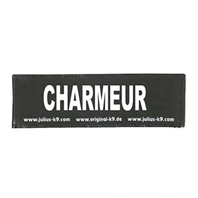 Abbildung von Julius K9 Hunde Powergeschirr 2 Klettsticker &quot;Charmeur&quot;