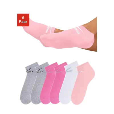 Abbildung von Venice Beach Sneakersocken, (Packung, 6 Paar), perfekte Passform durch LYCRA Anteil