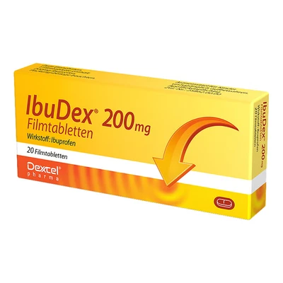 Abbildung von IbuDex 200 mg 20 St