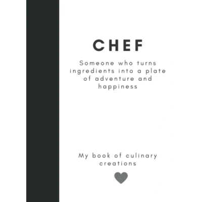 Abbildung von My Book of Culinary Creations: Blank Recipe to Write in: A Collection Your Favourite Recipes In Own Custom Cookbook (200 Pages)