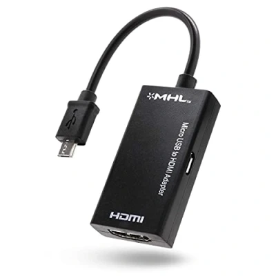 Abbildung von Adapter Universe Micro USB auf HDMI MHL Kompatibel Mit Samsung Galaxy S2 i9100 Smartphone