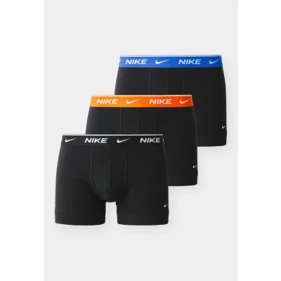 Abbildung von Nike Underwear DAY Trunk 3 PACK Panties, Herren, Größe: Large, Saty ornge/ game royl