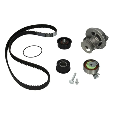 Abbildung von HEPU PK03271 Wasserpumpe + Zahnriemensatz 169 OPEL: Vectra B Limousine, CC, Caravan