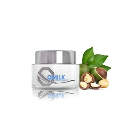 Abbildung von QMILK SkinCare Vanille 13g 100%NaturkosmetikGesichtspflege Anti Aging empfindliche trockene Haut Gesichtscreme unreine &amp; Mischhaut Rosacea Balance mit NaturPeptiden